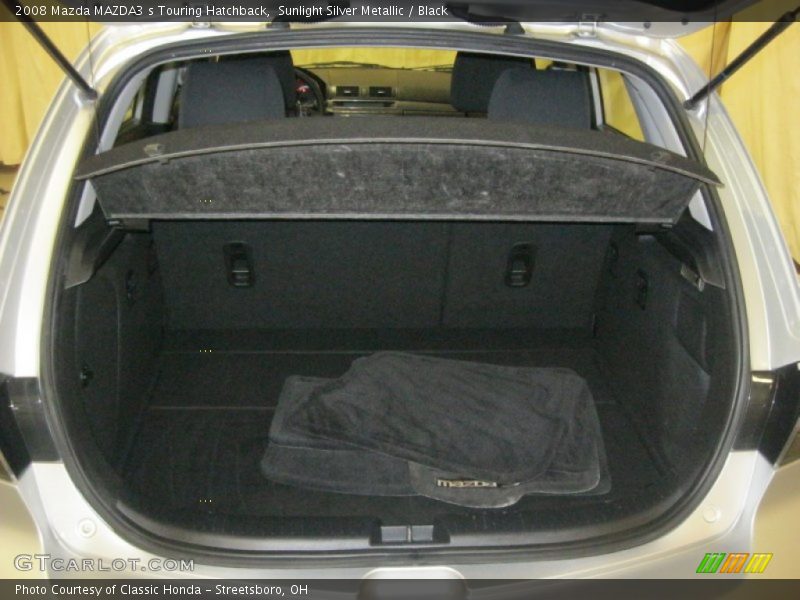 Sunlight Silver Metallic / Black 2008 Mazda MAZDA3 s Touring Hatchback