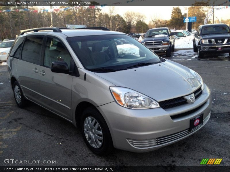 Silver Shadow Pearl / Stone 2005 Toyota Sienna LE