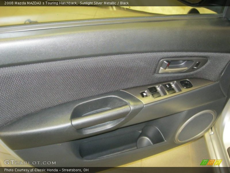 Sunlight Silver Metallic / Black 2008 Mazda MAZDA3 s Touring Hatchback