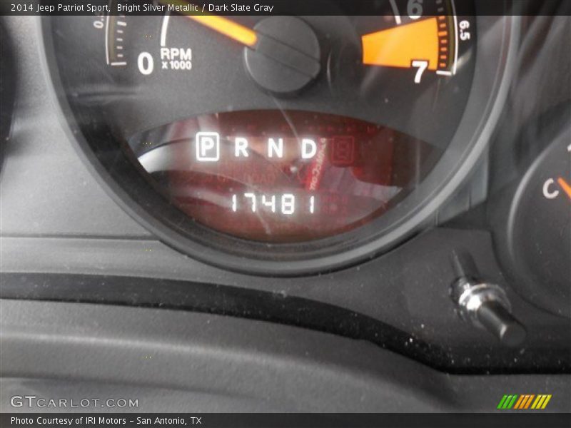 Bright Silver Metallic / Dark Slate Gray 2014 Jeep Patriot Sport