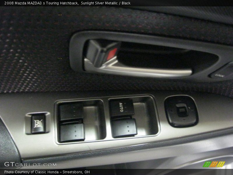 Sunlight Silver Metallic / Black 2008 Mazda MAZDA3 s Touring Hatchback