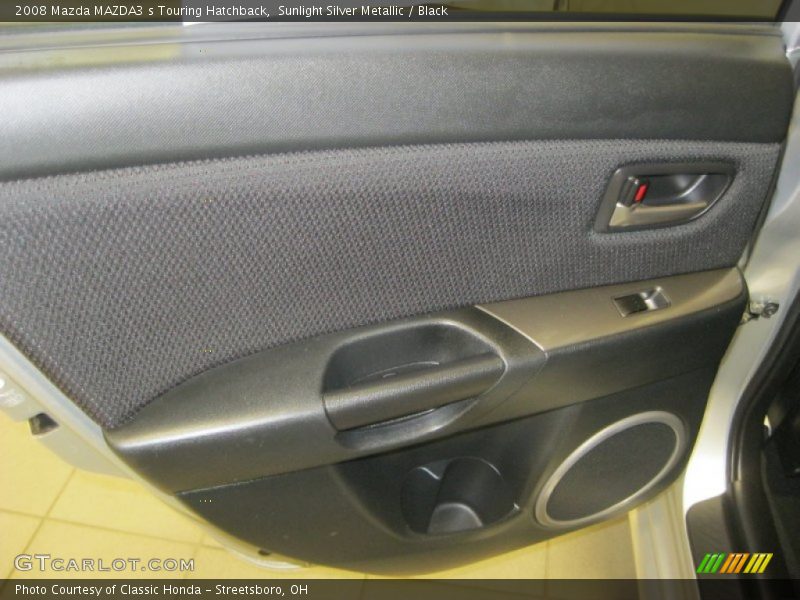 Sunlight Silver Metallic / Black 2008 Mazda MAZDA3 s Touring Hatchback