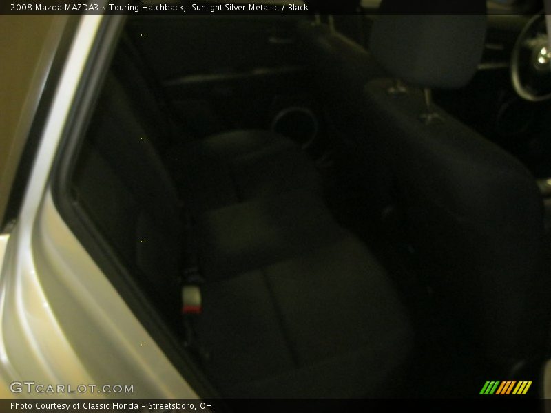Sunlight Silver Metallic / Black 2008 Mazda MAZDA3 s Touring Hatchback