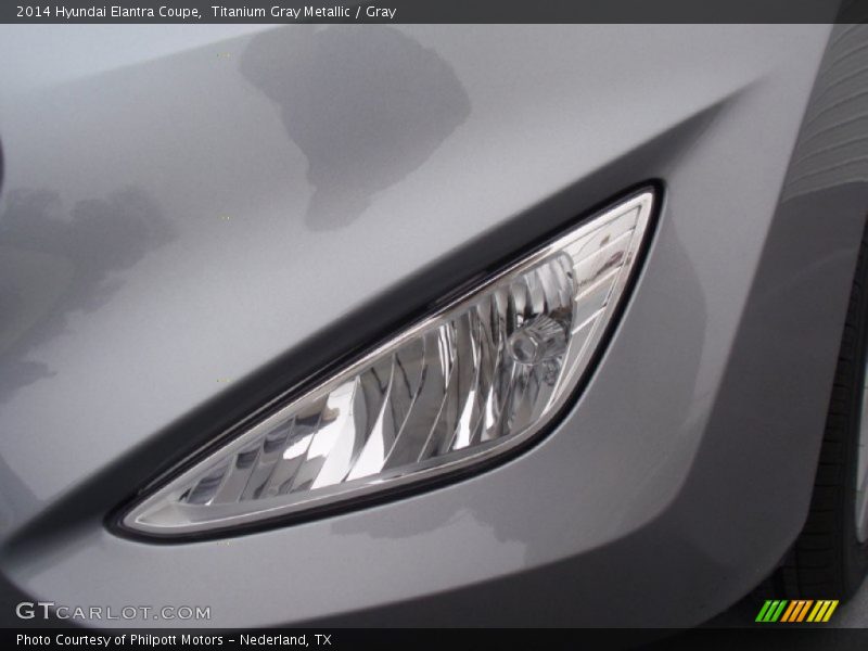Titanium Gray Metallic / Gray 2014 Hyundai Elantra Coupe