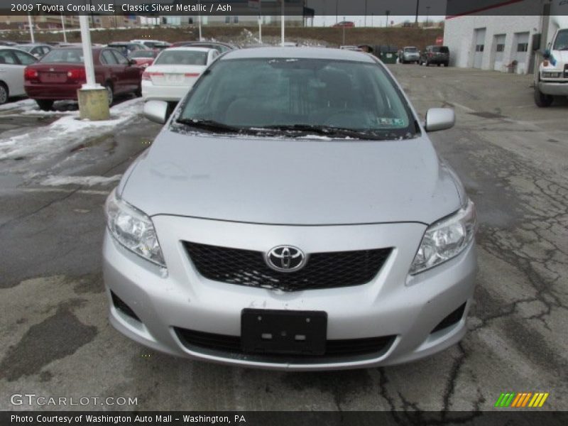 Classic Silver Metallic / Ash 2009 Toyota Corolla XLE