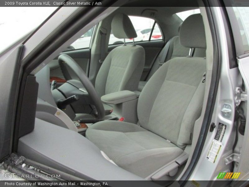 Classic Silver Metallic / Ash 2009 Toyota Corolla XLE