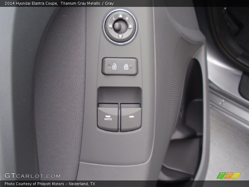Controls of 2014 Elantra Coupe 