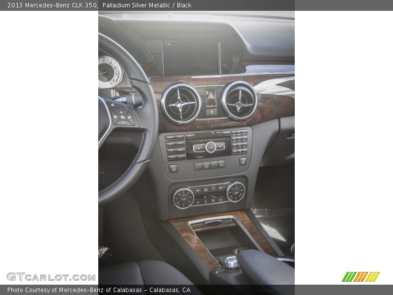 Palladium Silver Metallic / Black 2013 Mercedes-Benz GLK 350