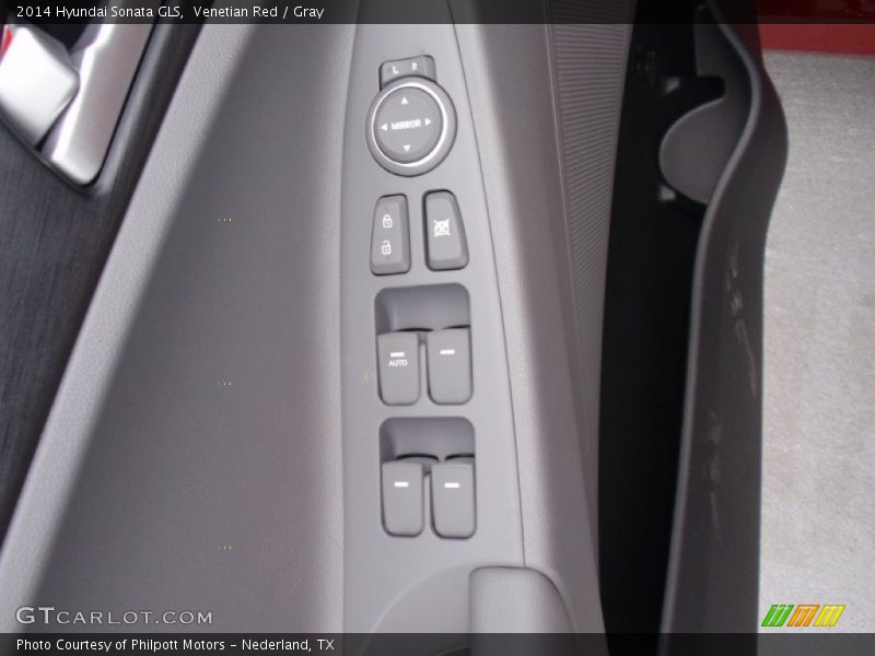 Venetian Red / Gray 2014 Hyundai Sonata GLS