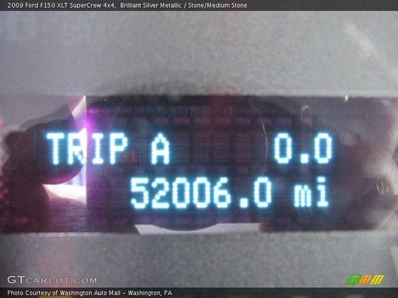 Brilliant Silver Metallic / Stone/Medium Stone 2009 Ford F150 XLT SuperCrew 4x4