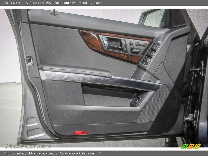 Palladium Silver Metallic / Black 2013 Mercedes-Benz GLK 350