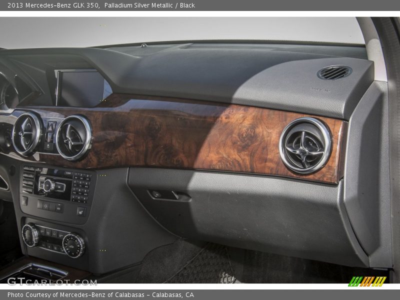 Palladium Silver Metallic / Black 2013 Mercedes-Benz GLK 350