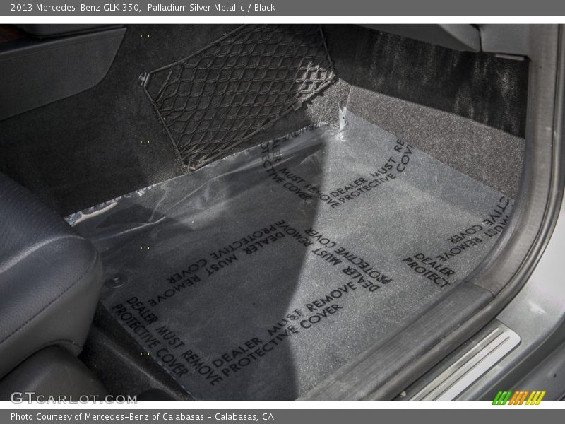 Palladium Silver Metallic / Black 2013 Mercedes-Benz GLK 350