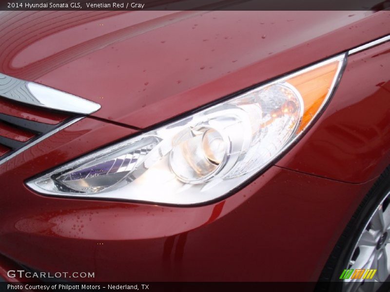 Venetian Red / Gray 2014 Hyundai Sonata GLS