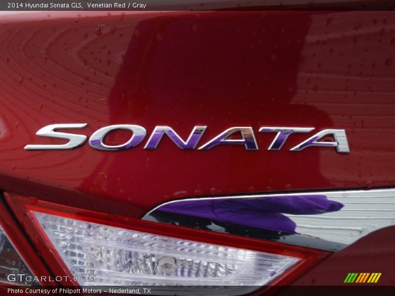 Venetian Red / Gray 2014 Hyundai Sonata GLS