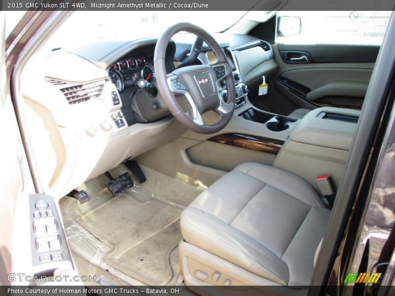 Cocoa/Dune Interior - 2015 Yukon SLT 4WD 