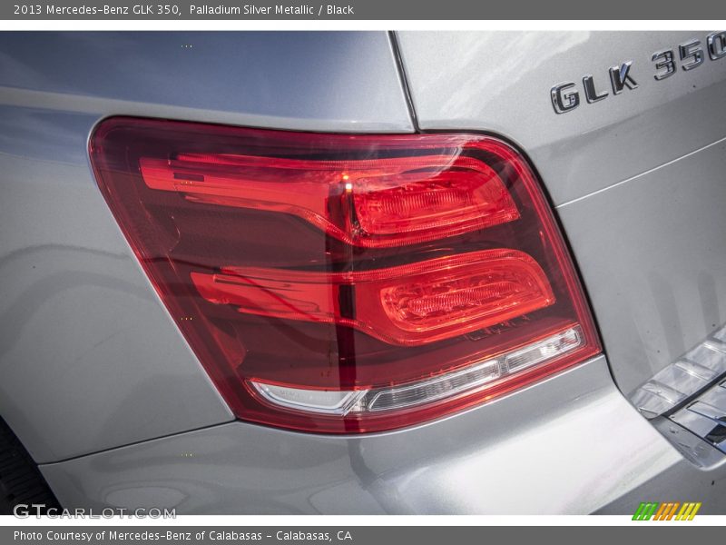 Palladium Silver Metallic / Black 2013 Mercedes-Benz GLK 350