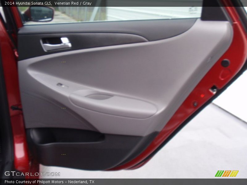 Venetian Red / Gray 2014 Hyundai Sonata GLS