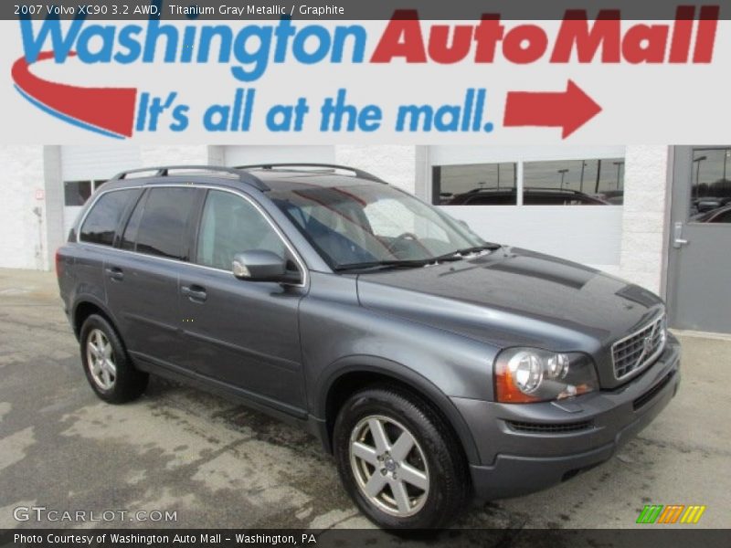 Titanium Gray Metallic / Graphite 2007 Volvo XC90 3.2 AWD