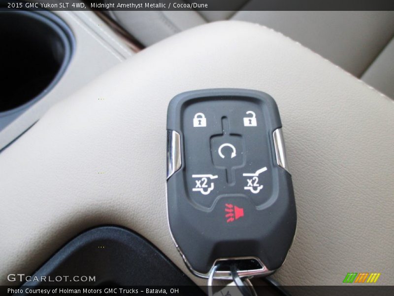 Keys of 2015 Yukon SLT 4WD