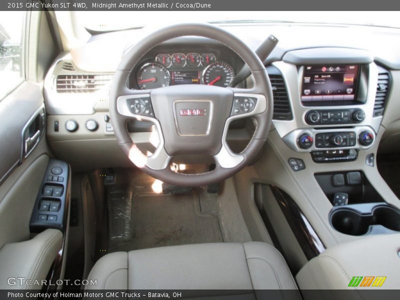 Dashboard of 2015 Yukon SLT 4WD