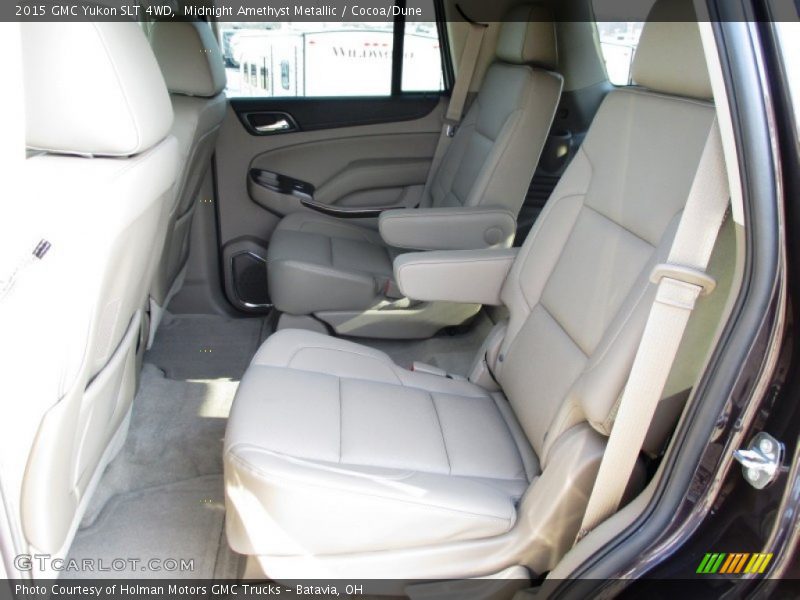 Rear Seat of 2015 Yukon SLT 4WD