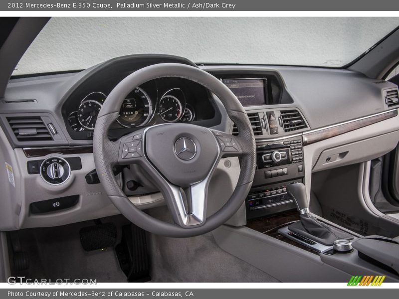 Palladium Silver Metallic / Ash/Dark Grey 2012 Mercedes-Benz E 350 Coupe