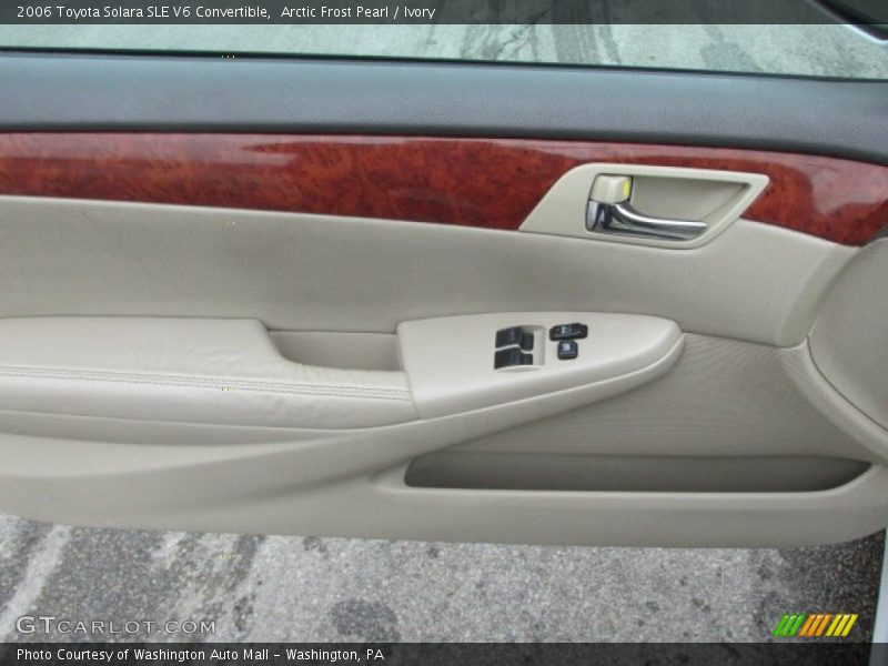 Arctic Frost Pearl / Ivory 2006 Toyota Solara SLE V6 Convertible
