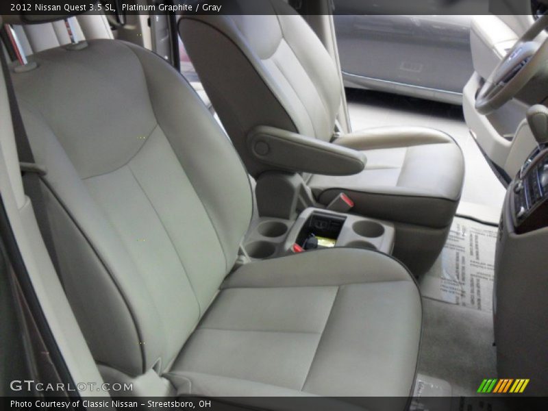 Platinum Graphite / Gray 2012 Nissan Quest 3.5 SL