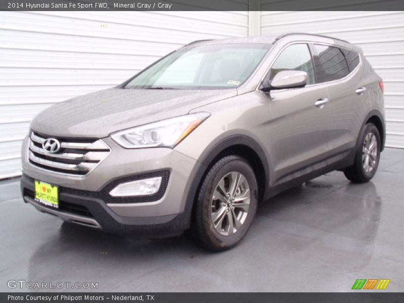 Mineral Gray / Gray 2014 Hyundai Santa Fe Sport FWD