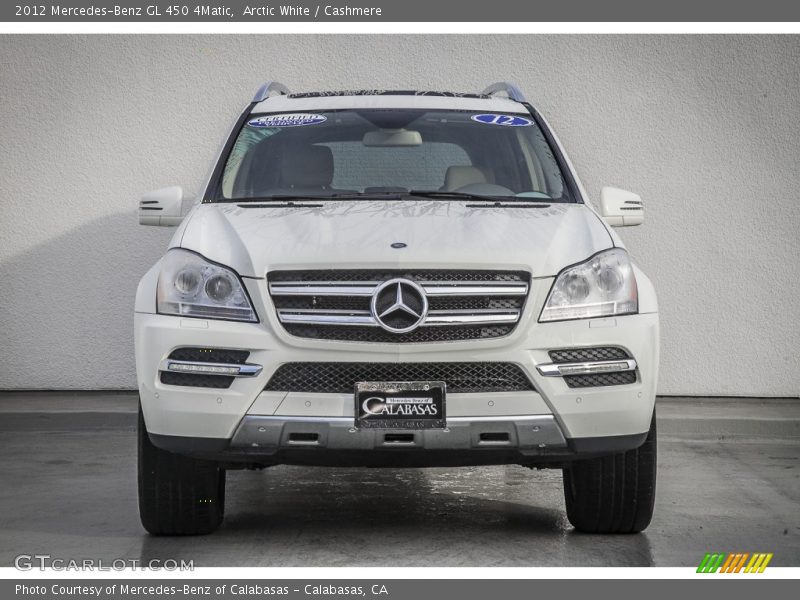 Arctic White / Cashmere 2012 Mercedes-Benz GL 450 4Matic