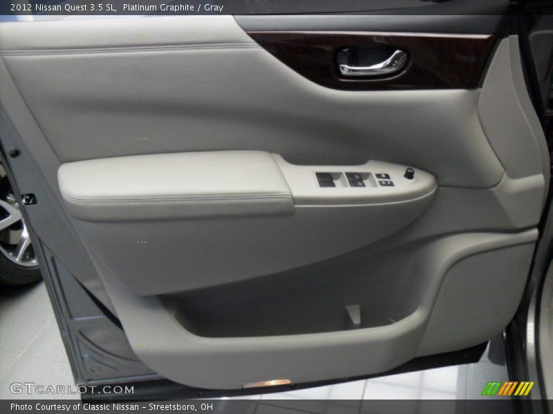 Platinum Graphite / Gray 2012 Nissan Quest 3.5 SL
