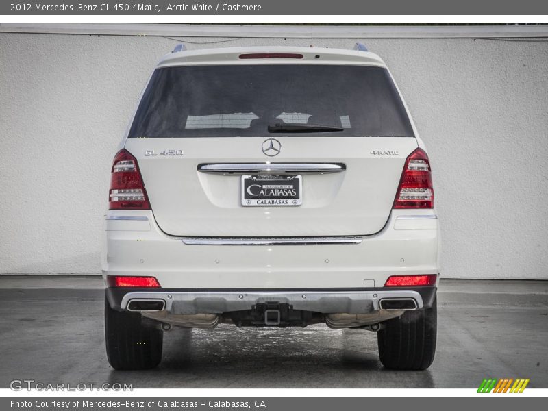 Arctic White / Cashmere 2012 Mercedes-Benz GL 450 4Matic