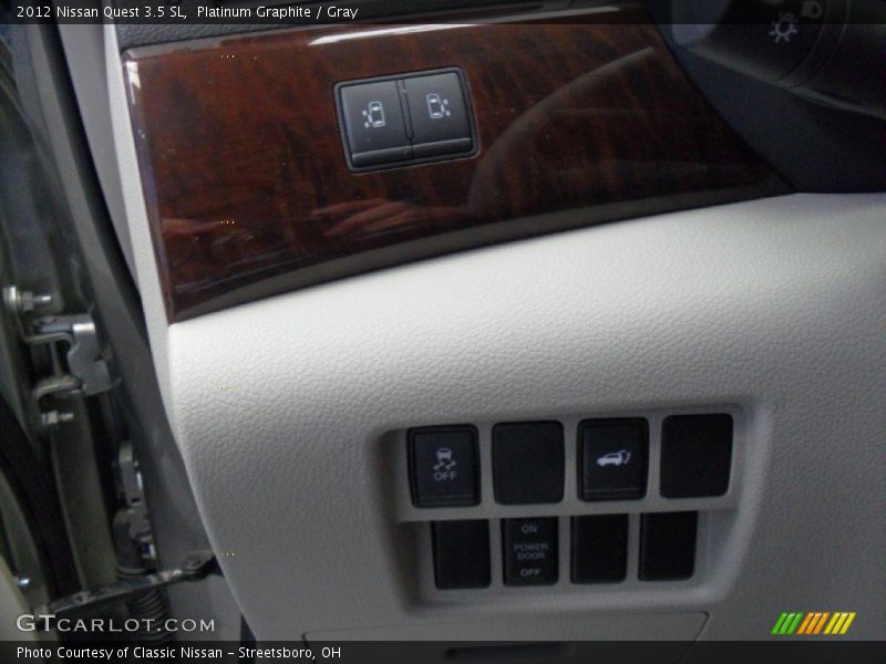 Platinum Graphite / Gray 2012 Nissan Quest 3.5 SL