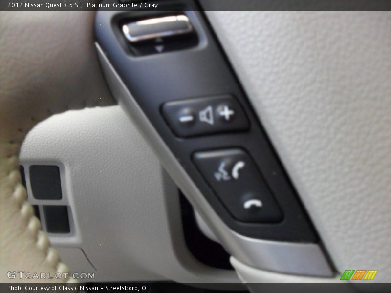 Platinum Graphite / Gray 2012 Nissan Quest 3.5 SL