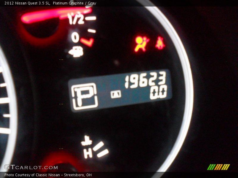 Platinum Graphite / Gray 2012 Nissan Quest 3.5 SL