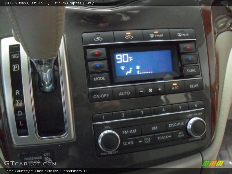 Platinum Graphite / Gray 2012 Nissan Quest 3.5 SL