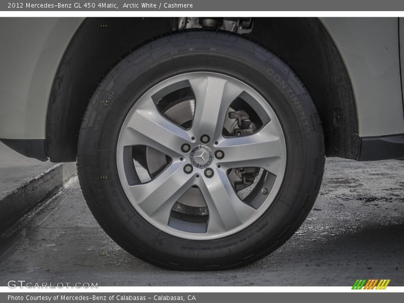 Arctic White / Cashmere 2012 Mercedes-Benz GL 450 4Matic