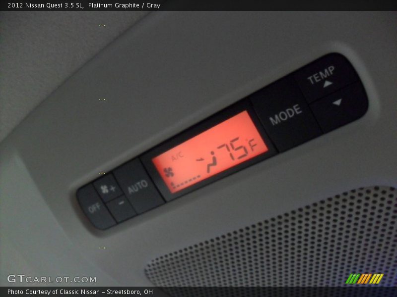 Platinum Graphite / Gray 2012 Nissan Quest 3.5 SL