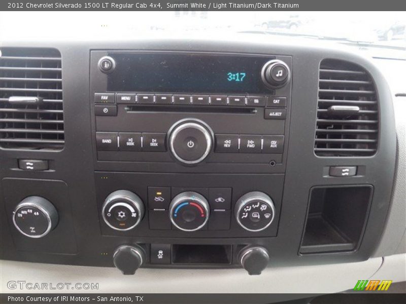 Summit White / Light Titanium/Dark Titanium 2012 Chevrolet Silverado 1500 LT Regular Cab 4x4