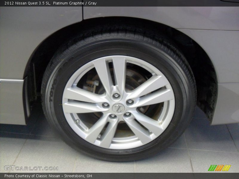 Platinum Graphite / Gray 2012 Nissan Quest 3.5 SL