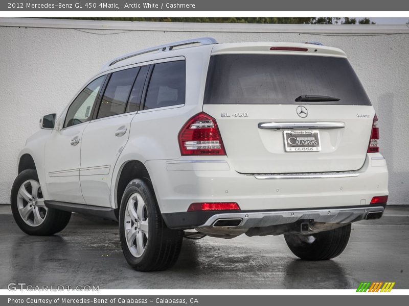 Arctic White / Cashmere 2012 Mercedes-Benz GL 450 4Matic