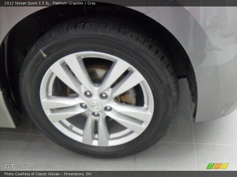 Platinum Graphite / Gray 2012 Nissan Quest 3.5 SL