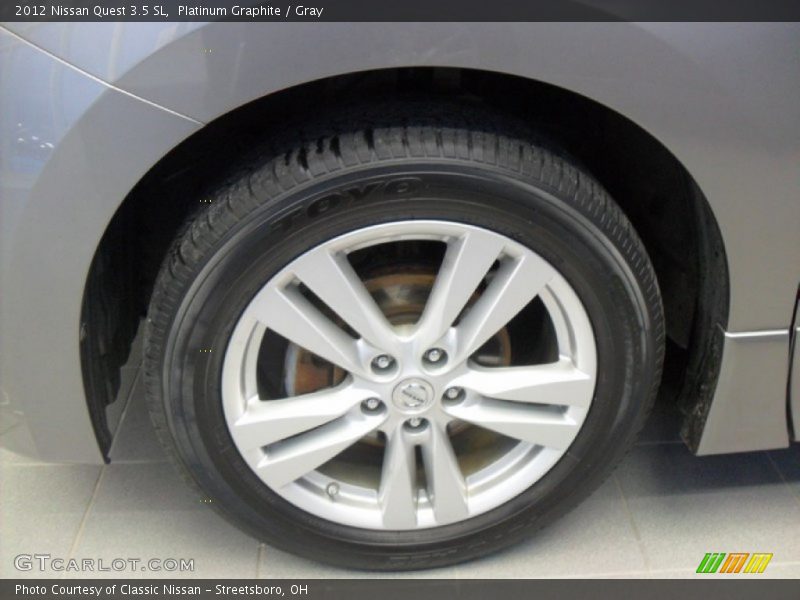 Platinum Graphite / Gray 2012 Nissan Quest 3.5 SL