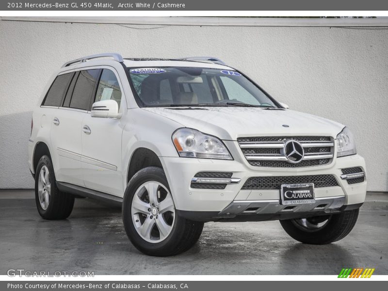 Arctic White / Cashmere 2012 Mercedes-Benz GL 450 4Matic