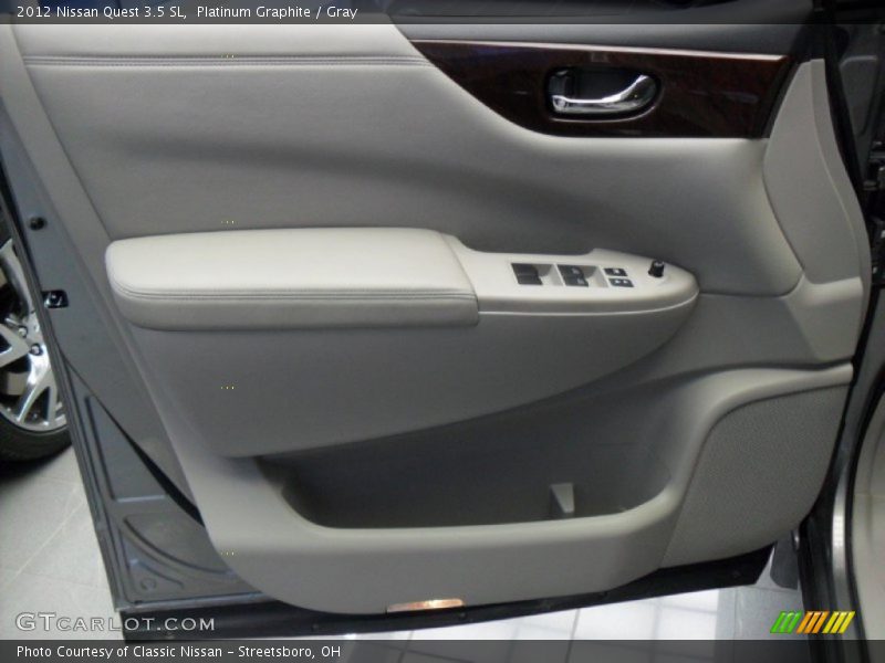 Platinum Graphite / Gray 2012 Nissan Quest 3.5 SL