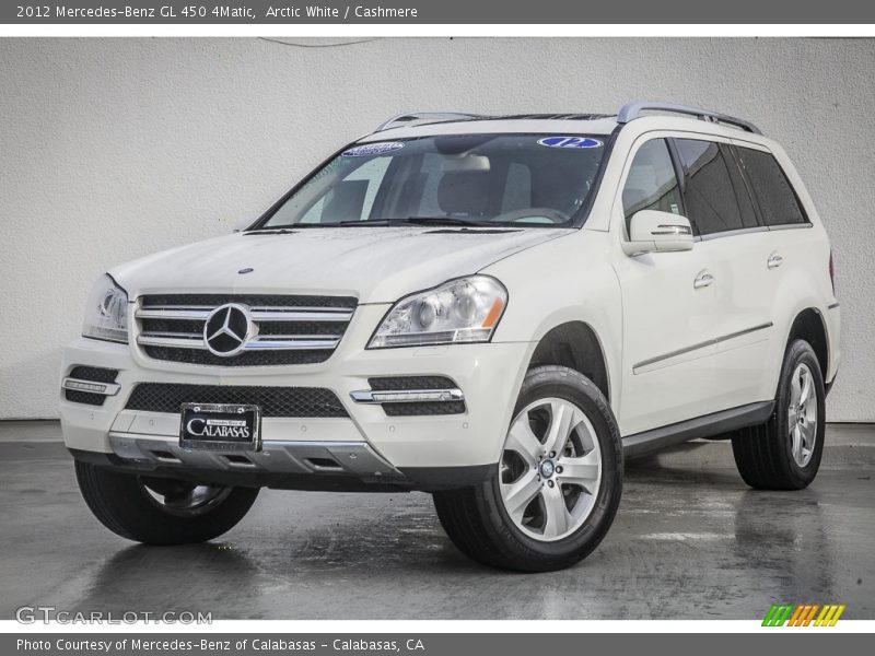 Arctic White / Cashmere 2012 Mercedes-Benz GL 450 4Matic
