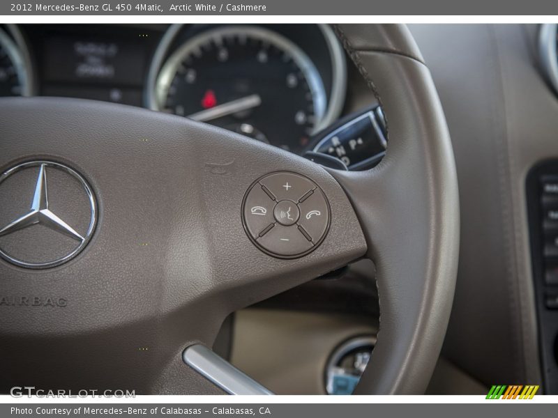 Arctic White / Cashmere 2012 Mercedes-Benz GL 450 4Matic
