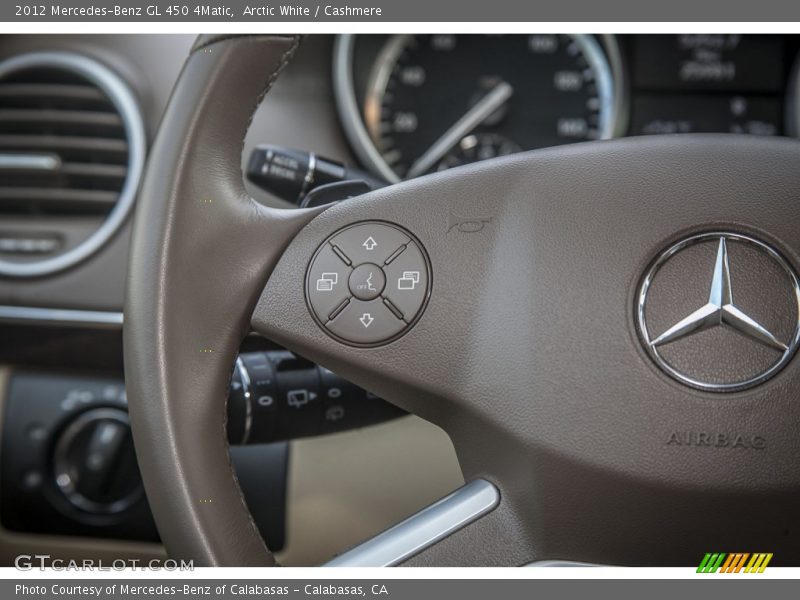Arctic White / Cashmere 2012 Mercedes-Benz GL 450 4Matic