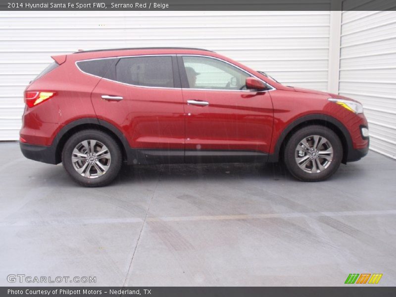  2014 Santa Fe Sport FWD Serrano Red